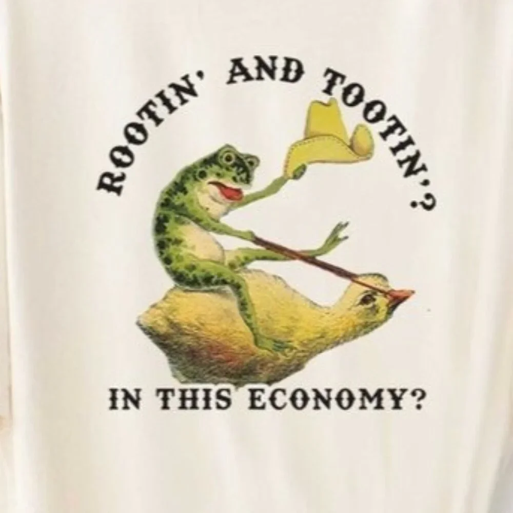 Funny Gift Idea For Her of Him T-shirt, Funny Frog Tee - Picture 2 of 4